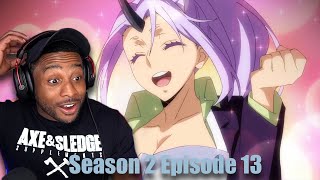 Ill Take Seconds  That Time I Got Reincarnated As A Slime Season 2 Episode 13  Reaction [upl. by Alemak362]