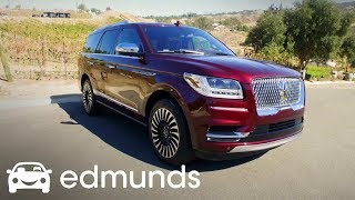 2018 Lincoln Navigator Review  Test Drive  Edmunds [upl. by Ayahsey]