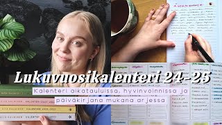 KALENTERI 2425  HYVINVOINTIA JA PÄIVÄKIRJAMERKINTÖJÄ 📗🧡 [upl. by Freya]