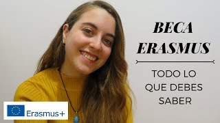 BECAS ERASMUS\CANTIDADES•TODO LO QUE DEBES SABER [upl. by Dnalon]