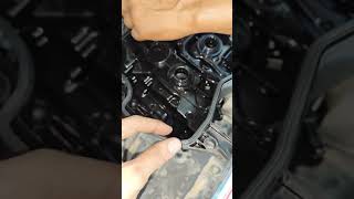 valve cover gaskat replacement hawto Mechanic usa car [upl. by Razec]