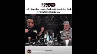 Lefty gunplay out his mind off shrooms and leaves podcast [upl. by Lesig292]