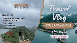 Udaipur Tourist Place  Udaipur Vlog  Udaipur Rajasthan  Udaipur  Rajasthan [upl. by Rubina]