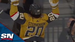 Barbashev And Stephenson Fire Up Golden Knights Fans With BackToBack Goals vs Oilers [upl. by Akemej]