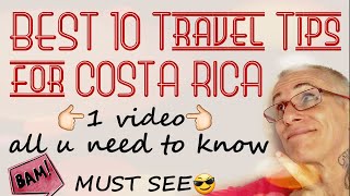 ❌Costa Rica TOP 10 BEST Travel Tips for the Vacation of a Lifetime in Costa Rica [upl. by Stacey]