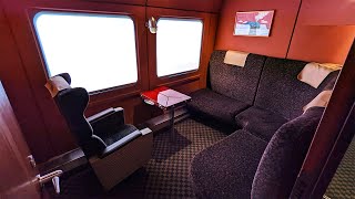 Riding Japans Luxury Compartment Train quotKasasagiquot  Hakata to HizenKashima [upl. by Katti]