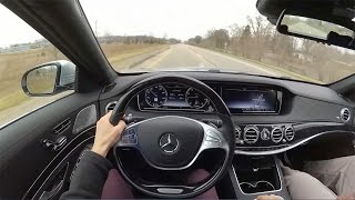 2017 Mercedes Benz S550  POV Test Drive Binaural Audio [upl. by Cherlyn893]