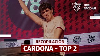 Recopilación CARDONA  Subcampeón Loopstation  Spanish Beatbox Battle 2023 [upl. by Aneertak574]