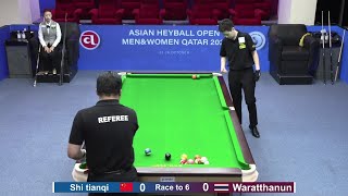 JOY ASIAN HEYBALL OPEN 2024  DOHA QATARTV TABLE Womens semi final Shi Tianqi VS Waratthanun [upl. by Clyte408]