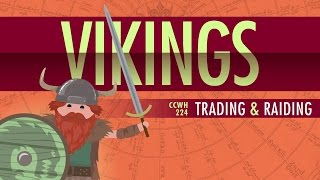 The Vikings  Crash Course World History 224 [upl. by Linnie765]