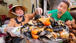 EXTREME Vietnamese Street Food  5 Must Eat Foods in Hanoi [upl. by Erin]