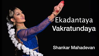 Ekadantaya Vakratundaya Song By Shankar Mahadevan Riya Vasa [upl. by Irrem]