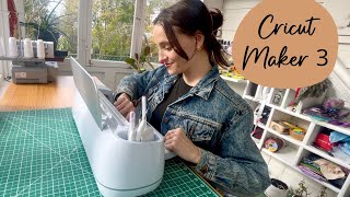 How I use my Cricut Maker 3 for Sewing Projects BeginnerFriendly [upl. by Yditsahc399]