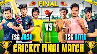 TSG Jash Vs TSG Ritik Cricket 🏏 Match😍  Never Happend Before 😨100000₹ Tournament  Jash Dhoka [upl. by Lola]