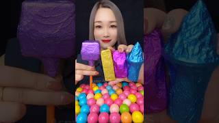 ASMR ‎AsmrWD 신기한물먹방 candy eat lips 물먹방아이스크림 575 [upl. by Wharton825]