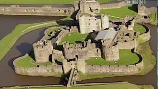 Castle Caernarfon Conwy Harlech and Caerphilly [upl. by Mobley910]