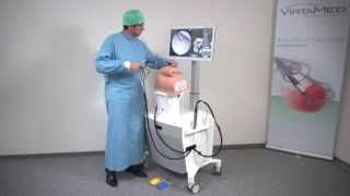 Arthroscopy Training 2013 VirtaMed ArthroS Shoulder Simulator [upl. by Ahsaet]