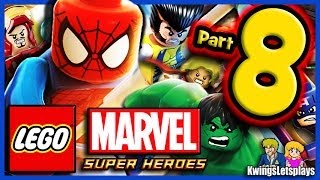 LEGO Marvel Super Heroes Walkthrough Part 8 XMEN VS Juggernaut [upl. by Lamoureux]