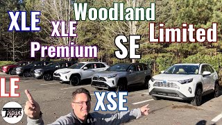 Comparing ALL 2024 RAV4 Hybrid Trims How to Pick the Best One for You [upl. by Barry]