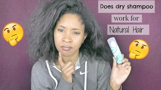 Hair  Does dry shampoo work for natural hair [upl. by Kenn81]