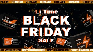 Start from 1118 LiTime Lithium Battery Black Friday Sale [upl. by Yna]