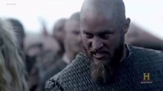 Vikings  King Aelles men attack Ragnar and his men  Full Battle 1x7 Full HD [upl. by Dnalsor]