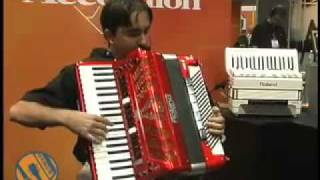 Roland FR7 Accordion demo video Summer NAMM 2006 [upl. by Barger572]