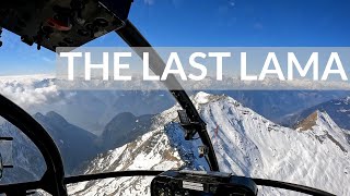 Exciting Flight In The Last SA315B Lama In Switzerland  FPV Cockpit View [upl. by Zitella]