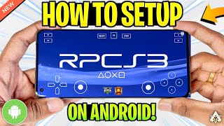 NEW How To Setup RPCS3 Emulator On Android  Best Settings  DarkOS PS3 Emulation [upl. by Amy]