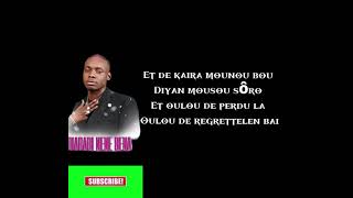 SIDIKI DIABATÉ  Diarabi nene Vidéo clip lyrics [upl. by Fleck883]