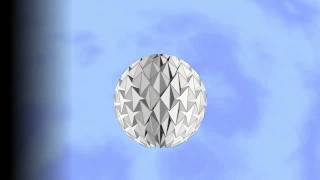 TESSELLATED ORIGAMI WATERBOMB [upl. by Halli]