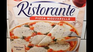 Dr Oetker Ristorante Pizza Mozzarella Review [upl. by Witherspoon846]