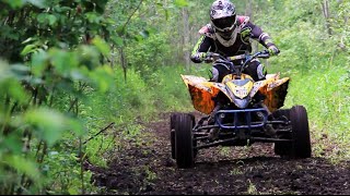 2016 YFZ 450R Riding with TSMs Brandon Lenk [upl. by Plafker985]