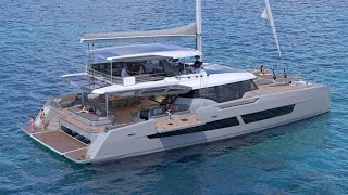 Fountaine Pajot 80 Catamaran 2023  The Biggest Catamaran Fountaine Pajot Ever Made [upl. by Orvie701]