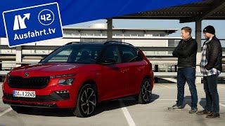 CitySUV mit neuem Anstrich 2024 Skoda Kamiq Monte Carlo 15 TSI DSG 110 kW Facelift Kaufberatung [upl. by Mehsah860]