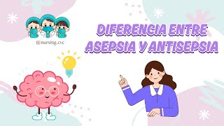 DIFERENCIA ENTRE ASEPSIA Y ANTISEPSIA  HISTORIA [upl. by Nodab806]