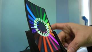 Tianma flexible OLED bezelless full active LCD with Notch [upl. by Hcelemile766]