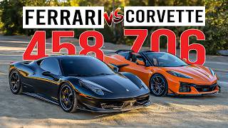 Corvette C8 Z06 Z07 vs Ferrari 458 Italia  Did Chevrolet Beat the Benchmark [upl. by Baras]