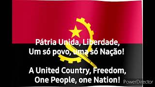 National Anthem of Angola Angola Avante PTEN [upl. by Lejna]