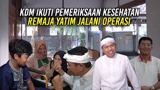 KDM IKUTI PEMER1KSAAN KESEHATAN  REMAJA YATIM JALANI OPER4S1 PENYAMBUNGAN USUS [upl. by Alathia]