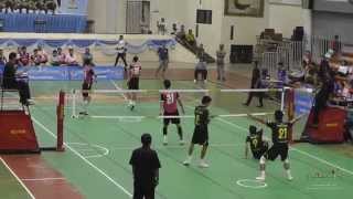 2014 Takraw Thai League  Chonburi vs Ratchaburi Round 16 Highlights [upl. by Asilej818]