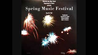 1969 Whitefish Bay High School Spring Music Festival [upl. by Ainuj]