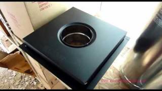 Wood Stove Chimney System Components amp Installation video review 2 [upl. by Ransell]