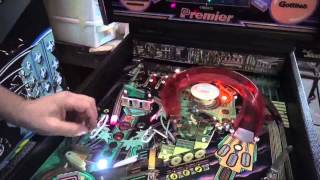 850 Gottlieb HOLLYWOOD HEAT Pinball Machine  Miami Vice Lookalike TNT Amusements [upl. by Amil]