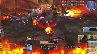 Guild First Heroic Atremedes 25  Blood Death Knight Tank POV [upl. by Trebmer]