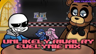 Unlikely Rivalry EVELYNIE Mix  FNF Cover [upl. by Kamillah]