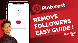 How to Remove Followers on Pinterest [upl. by Okorih]