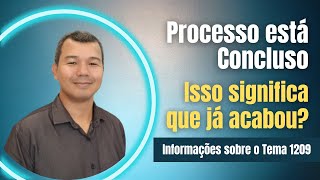 Processo Concluso Isso significa que já acabou [upl. by Harolda]