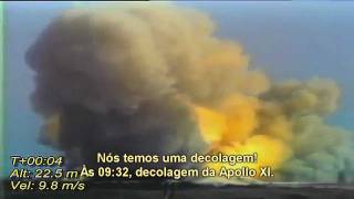 Decolagem da Apollo 11 [upl. by Hareema]