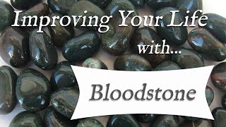 BLOODSTONE 💎 TOP 4 Crystal Wisdom Benefits of Bloodstone Crystal  Stone of Courage [upl. by Rozalie500]